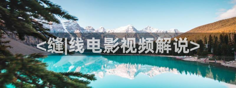 奇优影院 电视剧 电影：<缝|线电影视频解说>